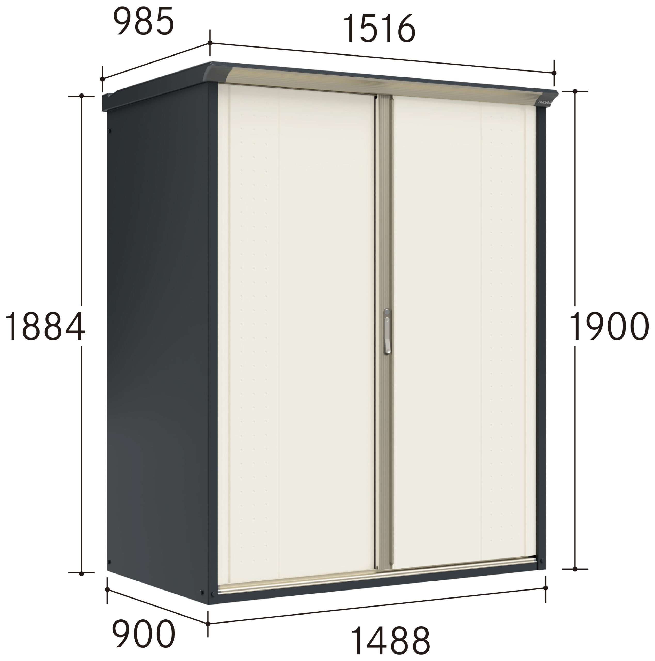 GP-159A(本体アイボリーブラック色)